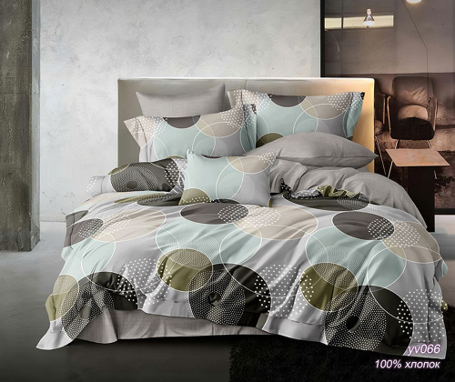 КПБ Поплин на резинке Арт. yv066