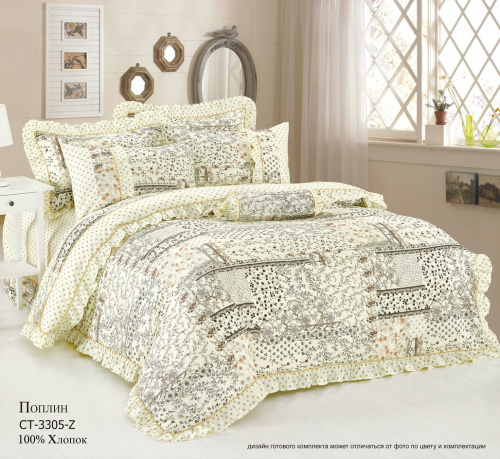 КПБ Поплин на резинке Арт. CT-3305-Z