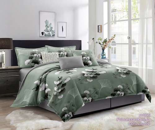 КПБ Поплин на резинке Арт. yv036